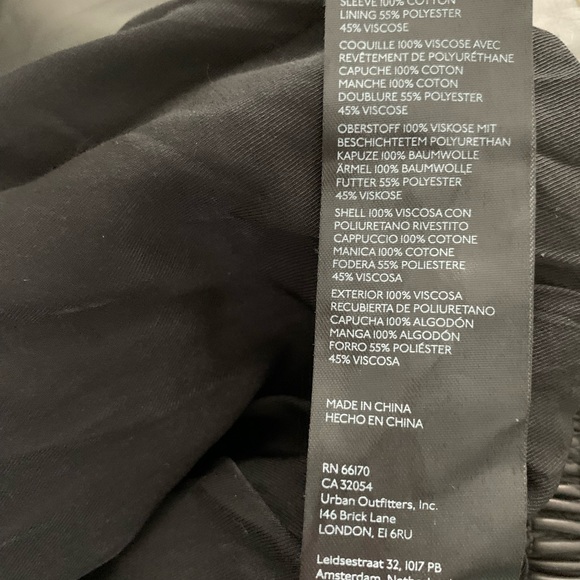 We The Free Badit Hooded Moto Jacket S XS new without tag or box - Picture 8 of 14